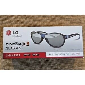 LG Cinema 3D Glasses - 2-Pack - #AG-F310 - New